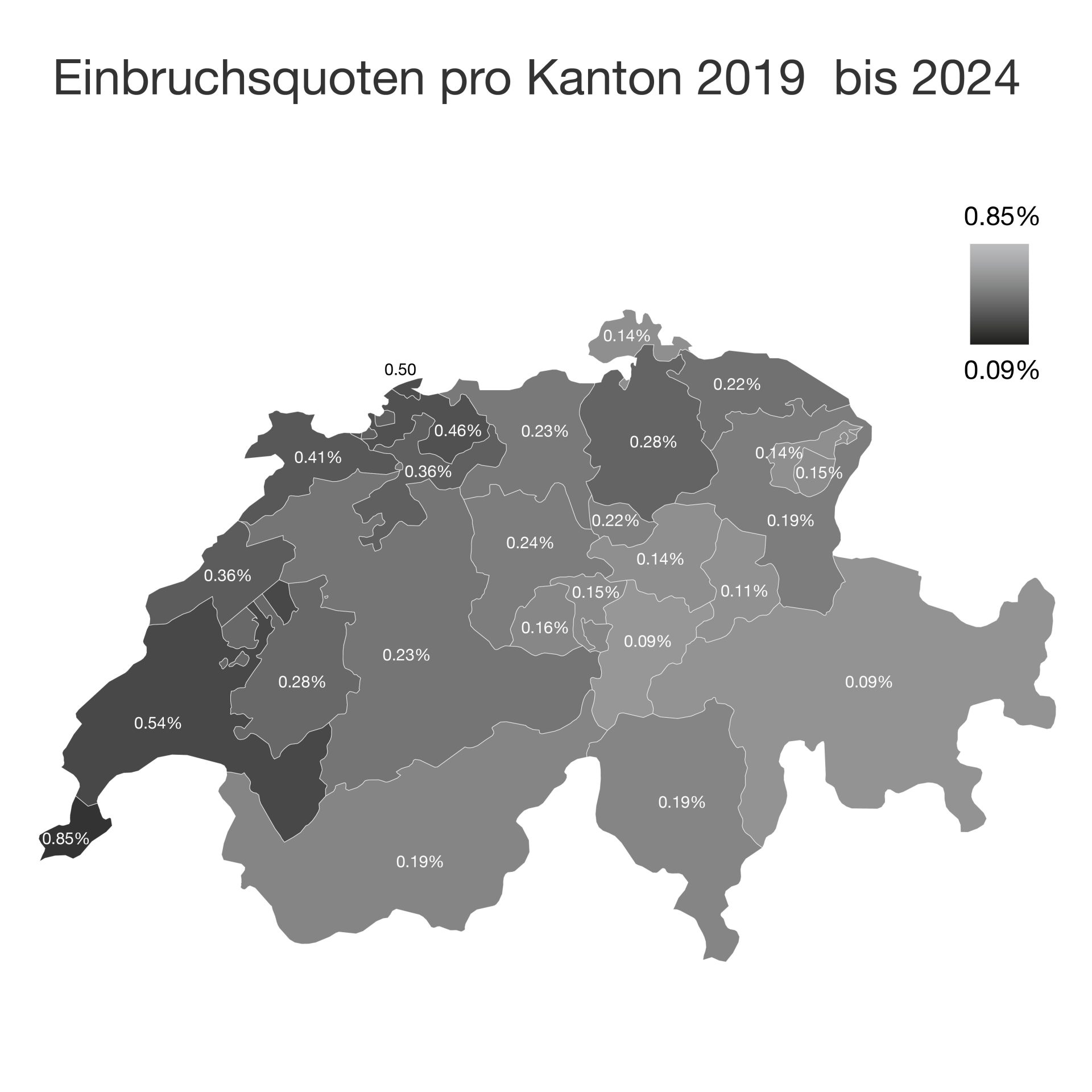 Herbstzeit = Einbruchszeit – und wie Sie Ihr Zuhause schützen | Tschudin AG map switzerland | Tschudin AG